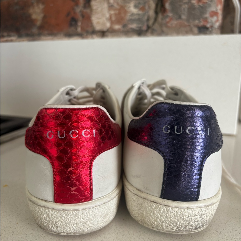 Gucci ACE  Women's tennis shoes 7.5 - Picture 9 of 12